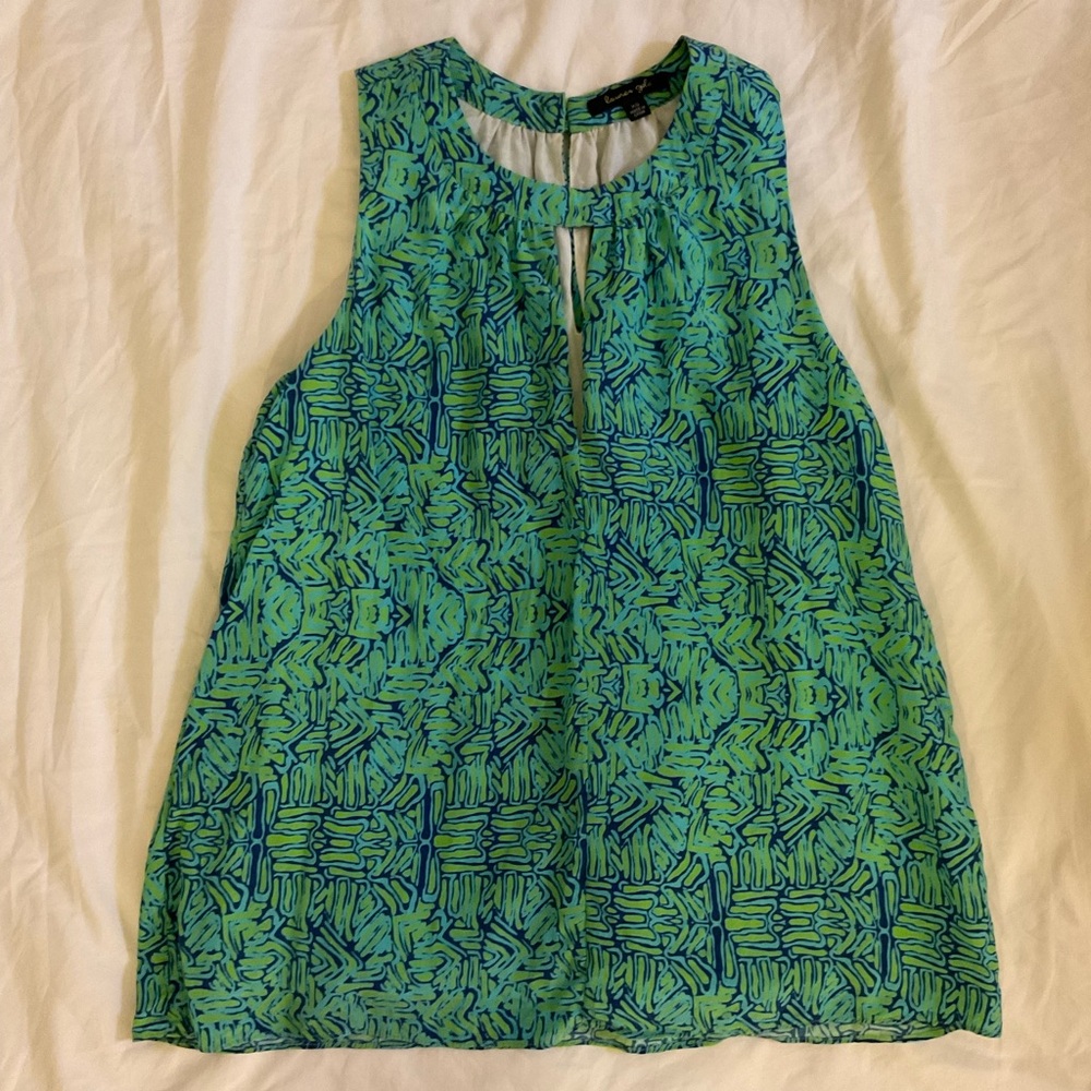 Lauren Gold by Ralph Lauren Key Hole Blouse